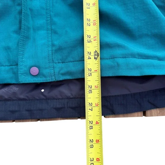 Vintage Patagonia Men's‎ Glade Runner Jacket Style 83122 Teal Blue Hooded Size S - Picture 8 of 14